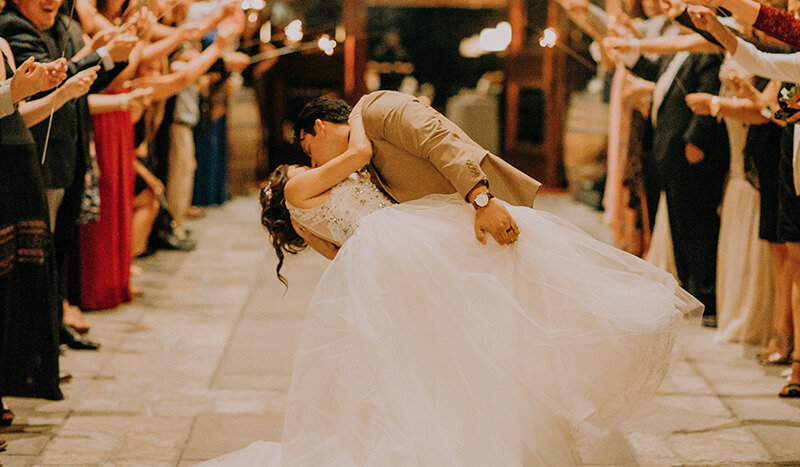 married couple dancing