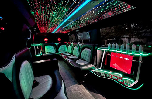 stunning limousine lounge