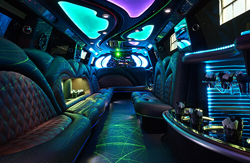 stunning limo lounge