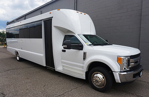 ample party bus exterior